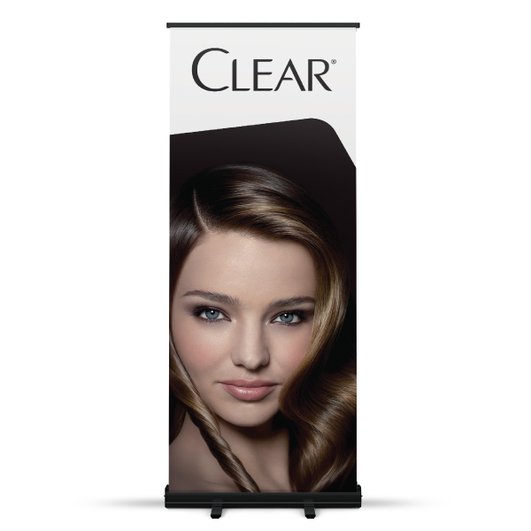 Classic Roll Up Banner Black