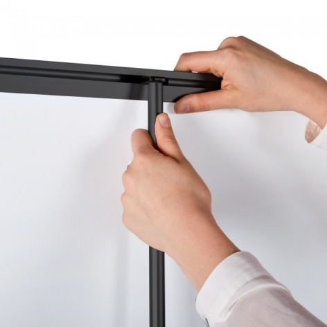 Classic Roll Up Banner Black